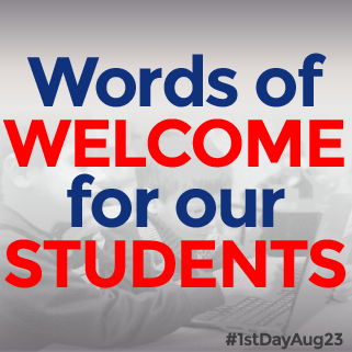 Welcome Students We Re So Glad You Re Here Please Read These Messages From Teachers Staff Throughout Our Entire District 1stdayaug23 Urbandale Schools