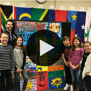 Webster 5th Grade Motivational Canvas Project