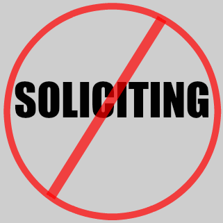 No Soliciting