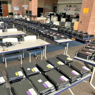 Chromebook Distribution April 2020 news