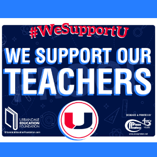 We Support Our Teachers Yard Signs