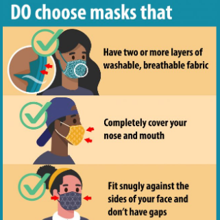 Face Mask Updated Guidance 9.30.20 news