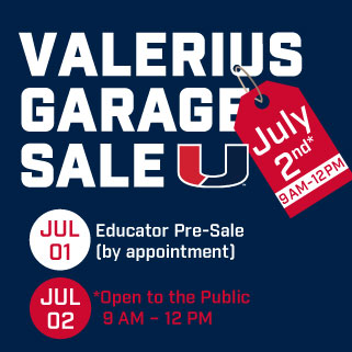 Valerius Garage Sale news