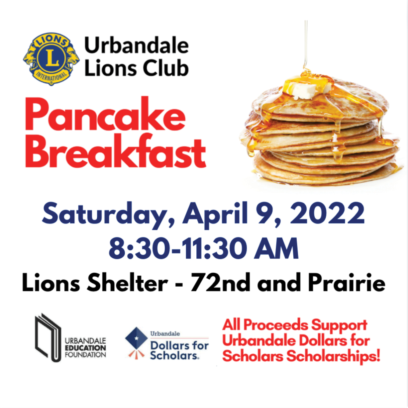 Pancake Breakfast 2022 news