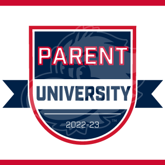 Parent University logo news
