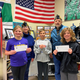 Flag Essay Winners Webster Dec 2022 news