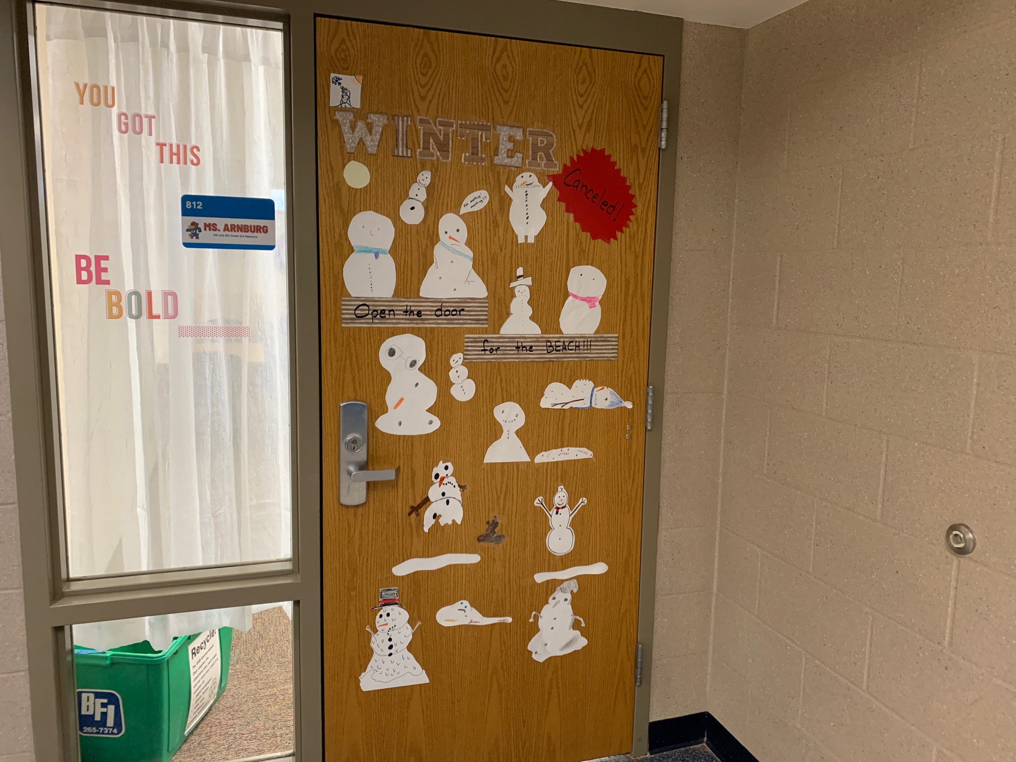 Christmas Ornament Craft and Door Decorating - Teacher's Brain