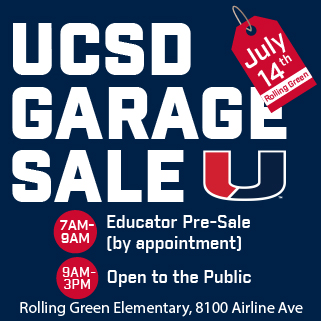 UCSD Garage Sale news