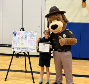 Webster Student Wins Missing Children's Day Poster Contest May 2025
